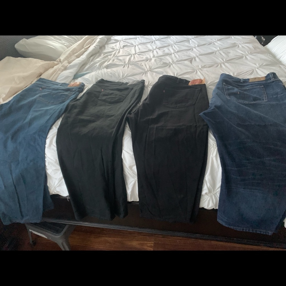Mens big and tall jeans size 52w 30l